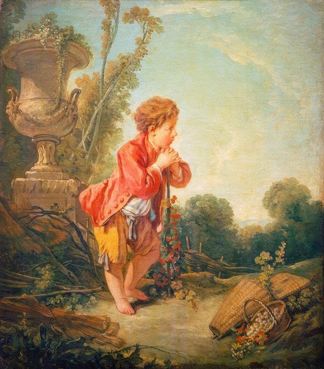 küçük şarap üreticisi by François Boucher