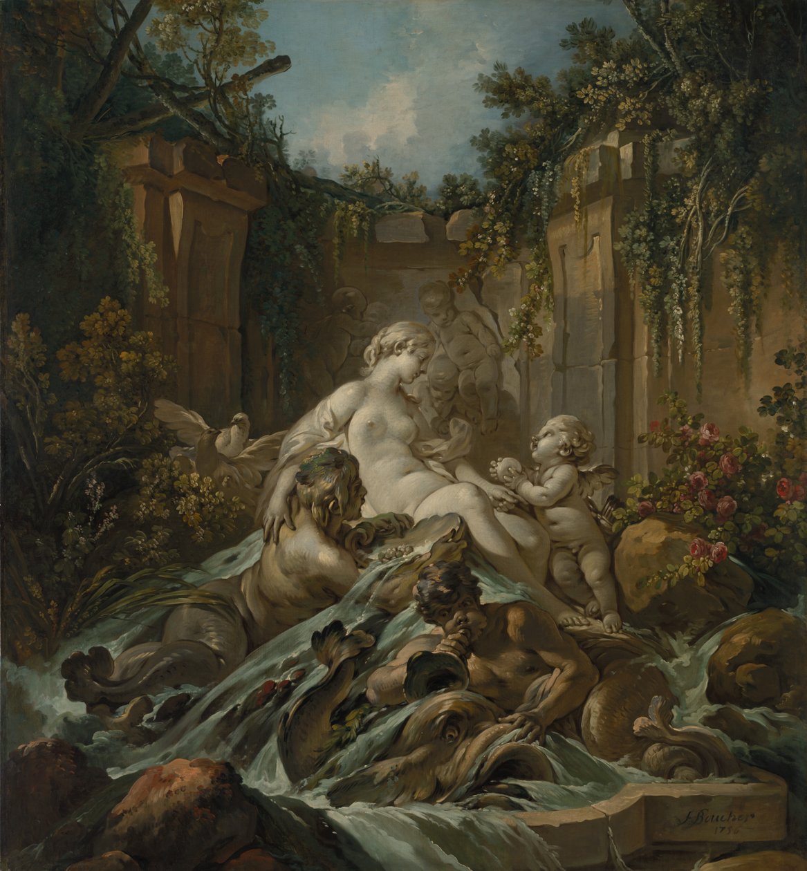 Venüs Çeşmesi by François Boucher