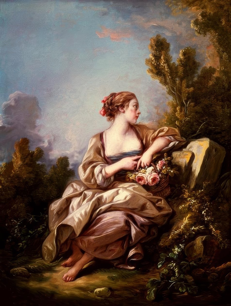 küçük bahçıvan by François Boucher