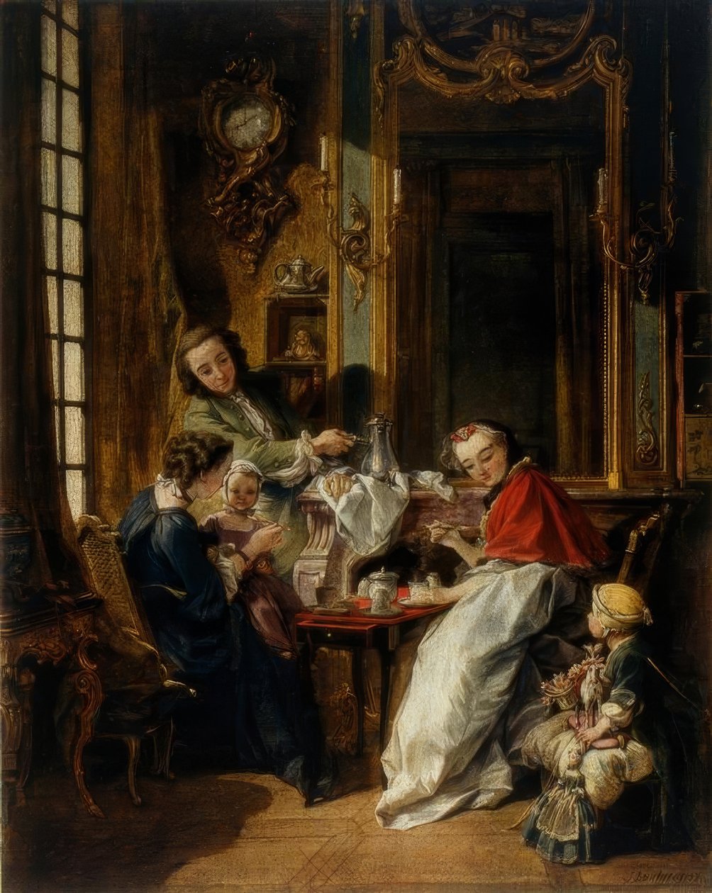 Sabah kahvaltısı by François Boucher