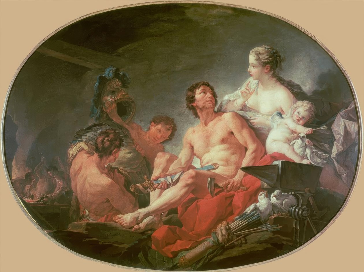 Vulcan demirhaneleri by François Boucher