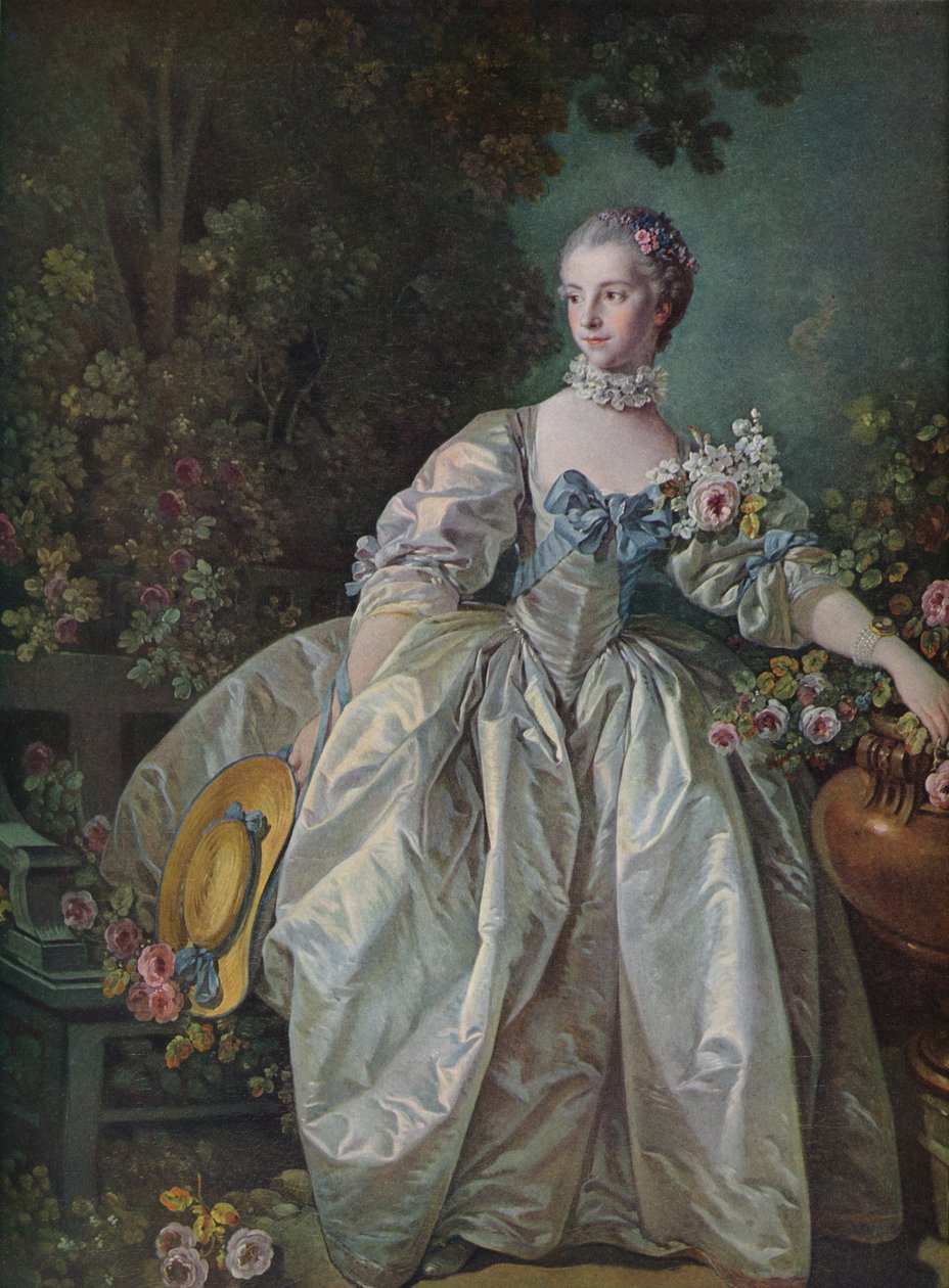 Madam Bergeret, 1766 by François Boucher