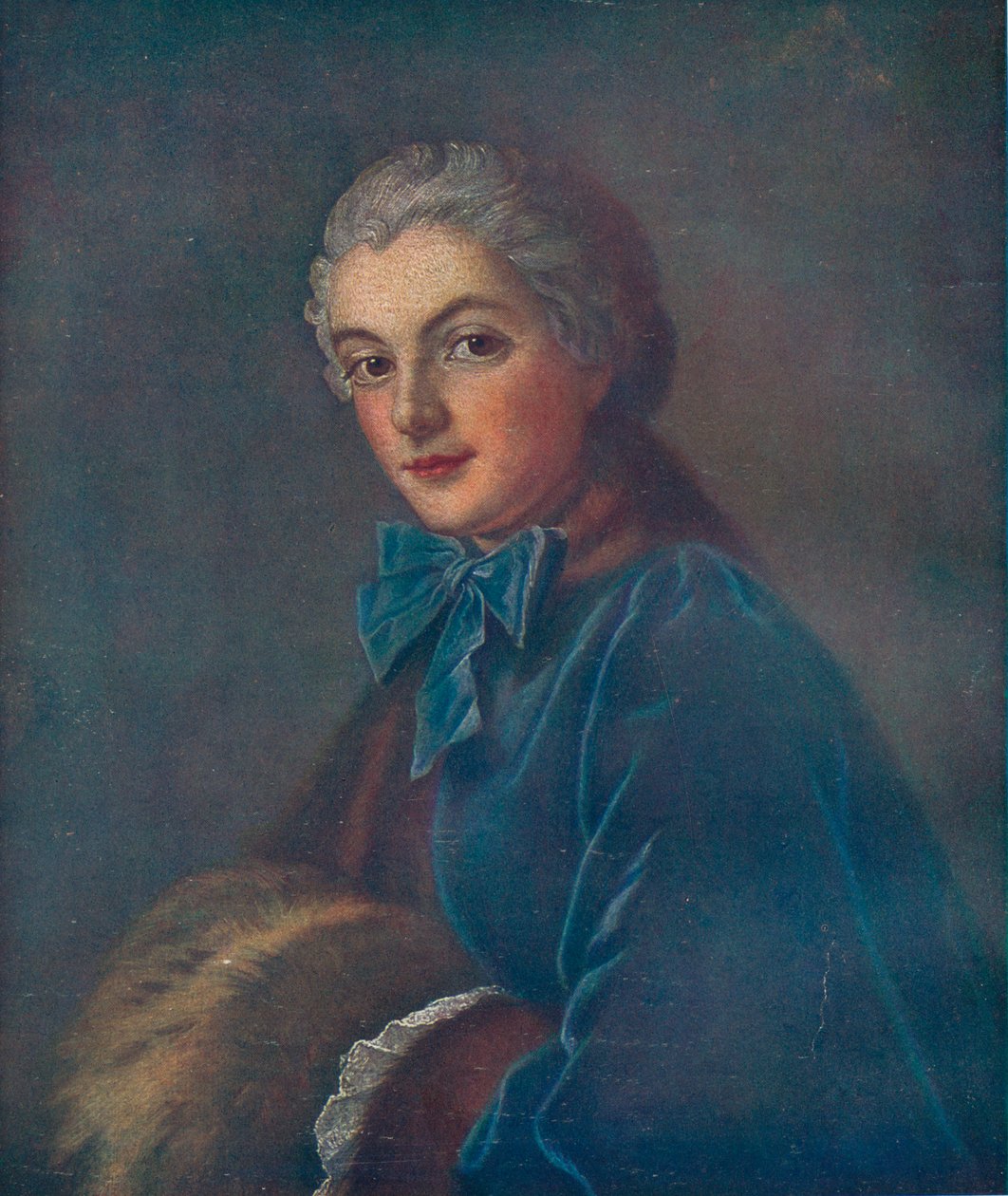 Genç Bir Kadının Portresi, 18. yüzyıl by François Boucher