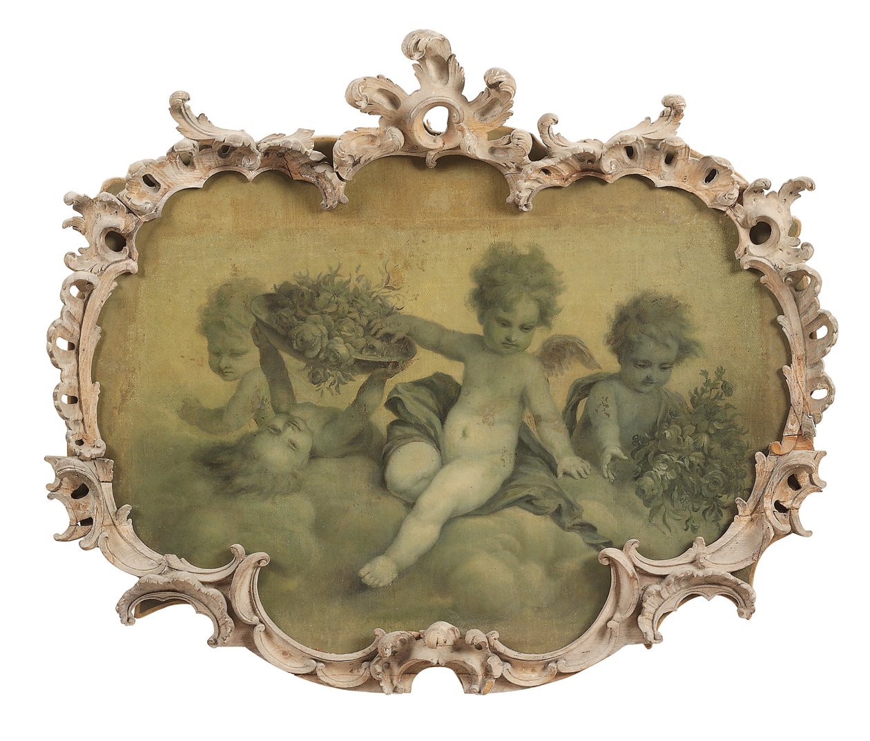 putti disporting by François Boucher