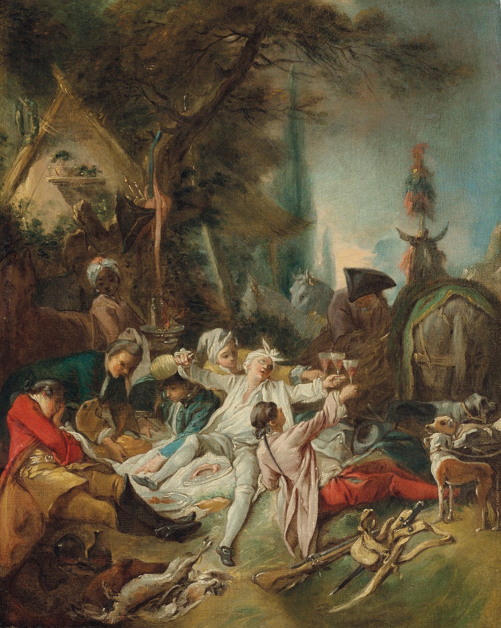 Avda dinlenin. by François Boucher