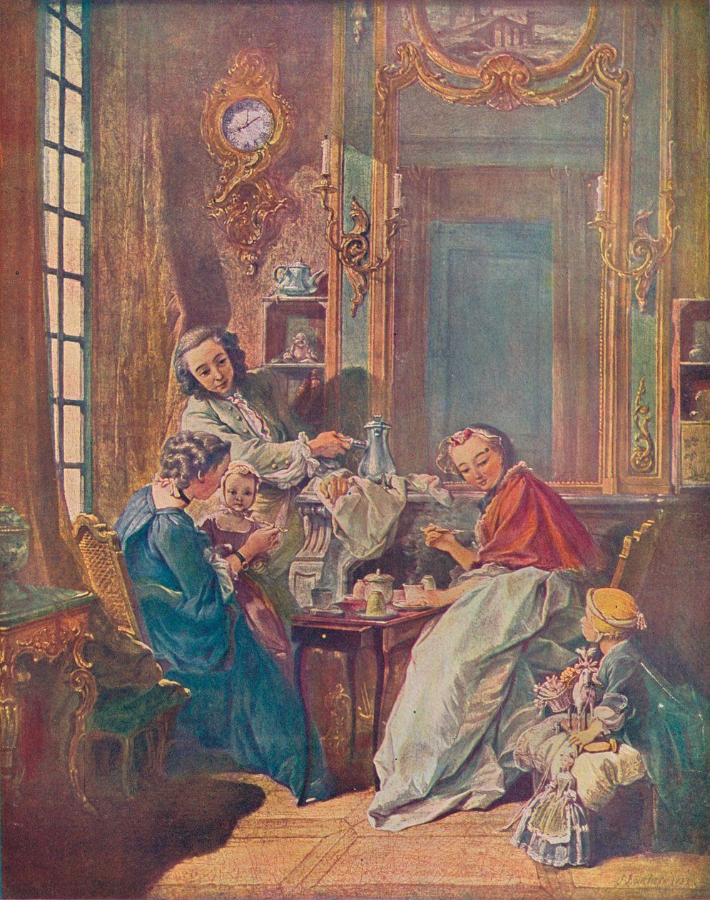Öğle Yemeği, 1739 by François Boucher