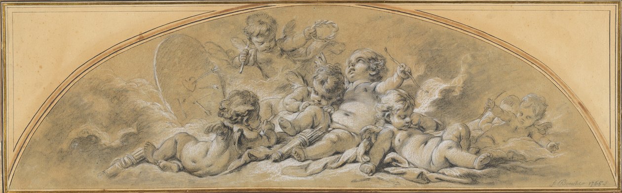 Okçuluk Yarışması by François Boucher