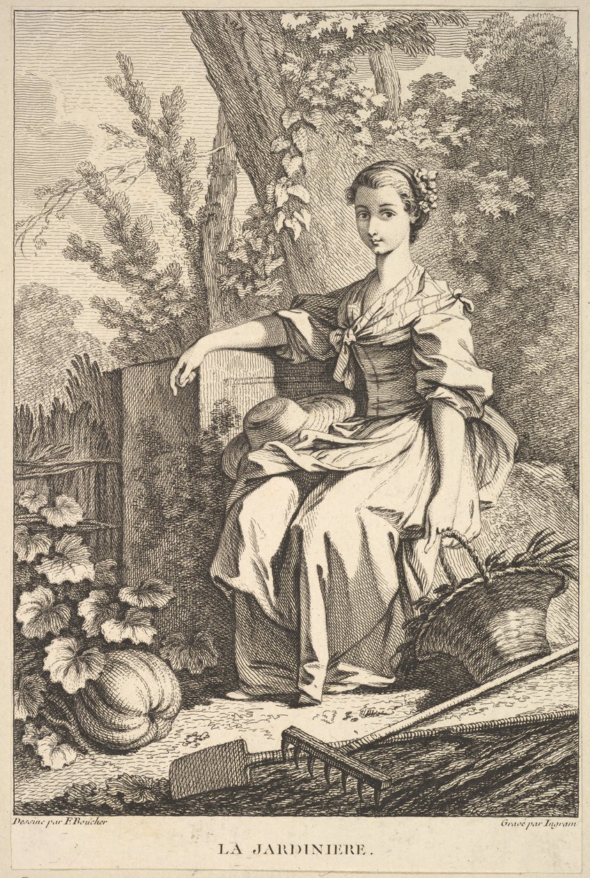 Bahçıvan, 1741-63. by François Boucher