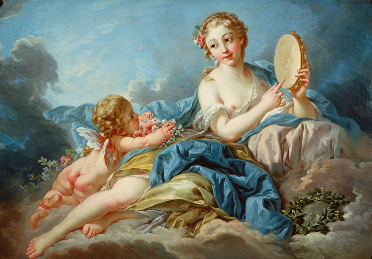 Muse Terpsichore by François Boucher