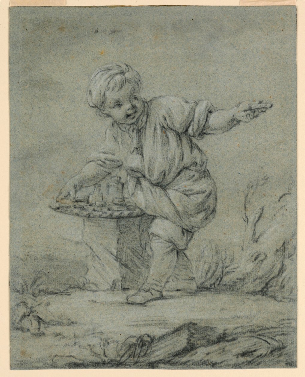 Genç Satıcı by François Boucher