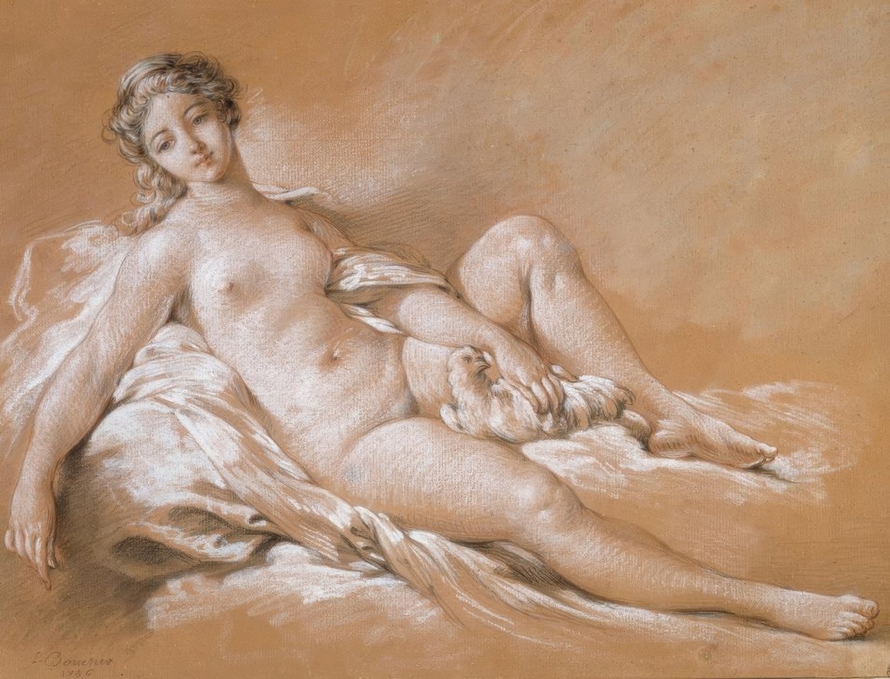 güvercine gel by François Boucher
