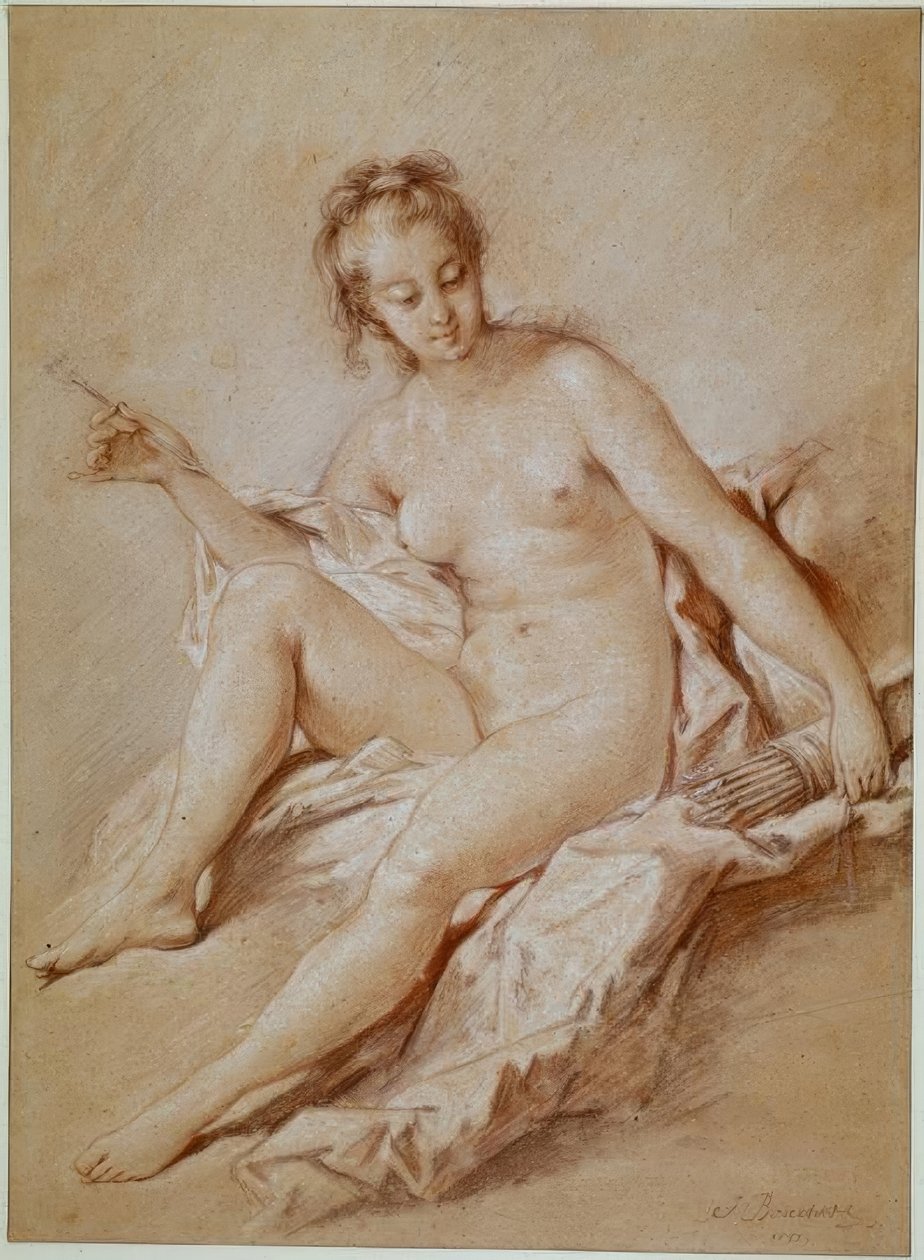 Ok ve titreme ile Venüs by François Boucher