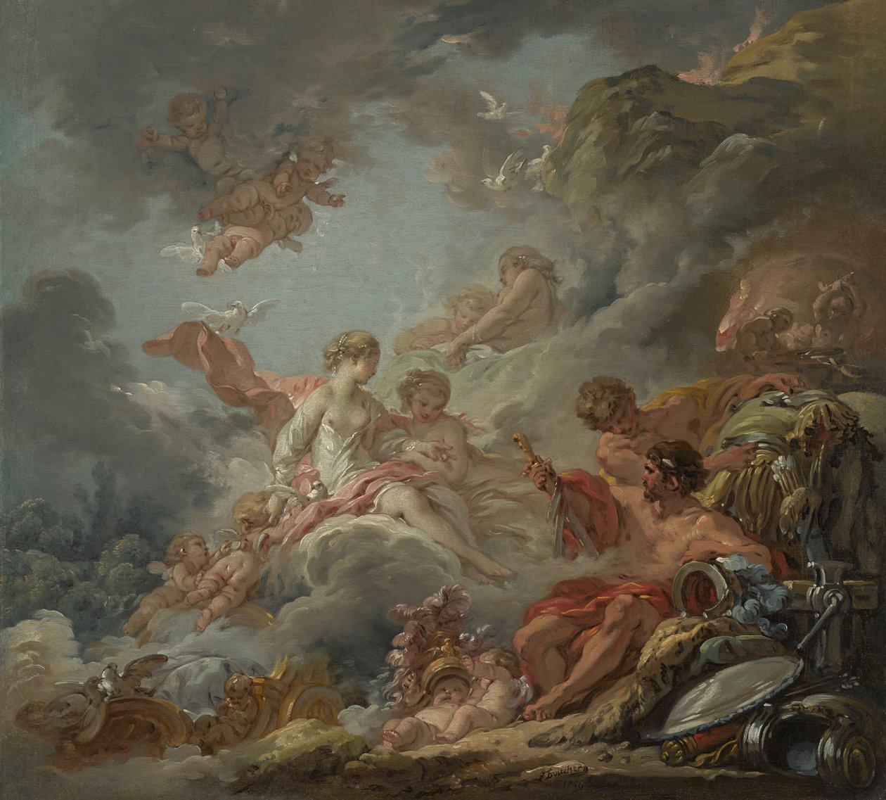 Vulcan, Aeneas için Venüs