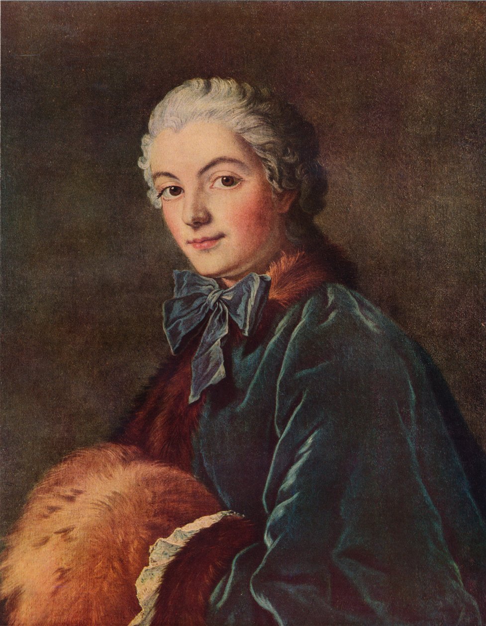 Manşetli Genç Hanım, c1750, 1938 by François Boucher