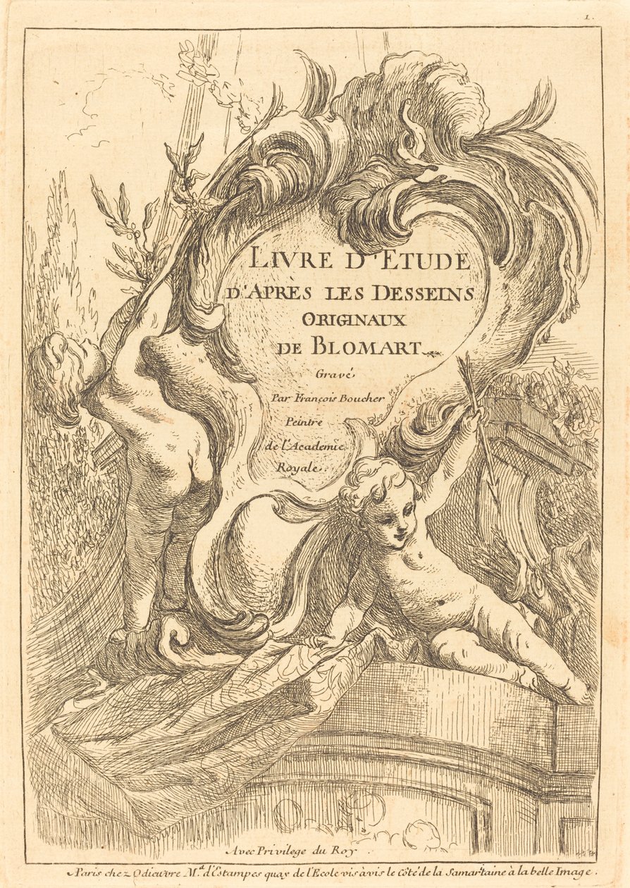 Baş sayfa by François Boucher after Abraham Bloemaert