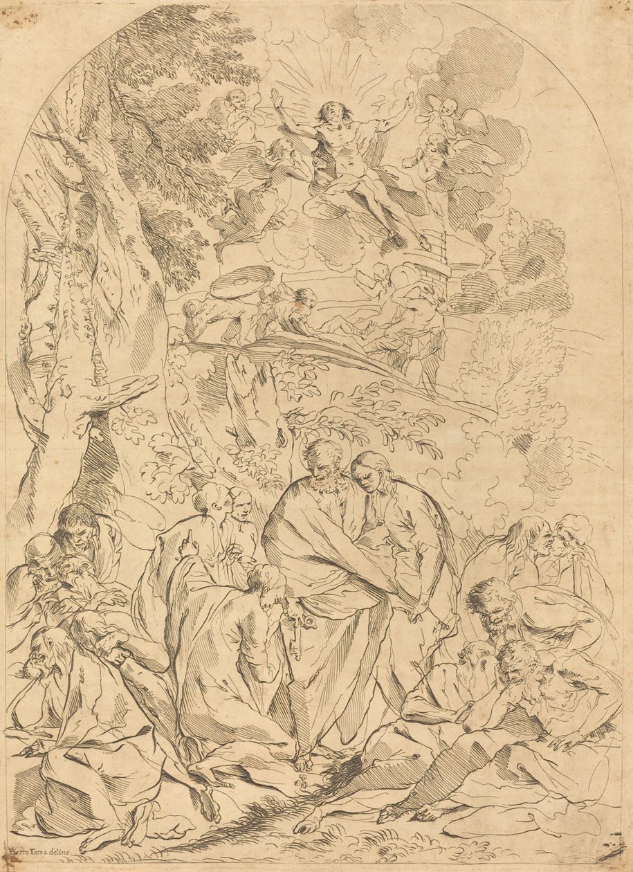 Diriliş by François Collignon after Pietro Testa