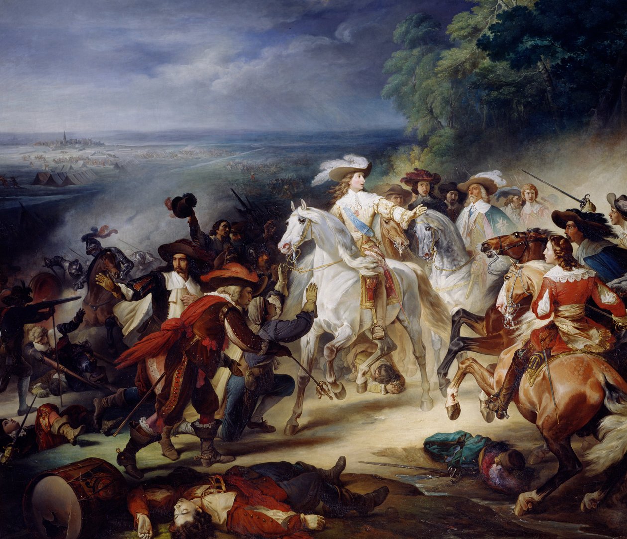 Rocroy Savaşı, 19 Mayıs 1643, 1834 by François Joseph Heim