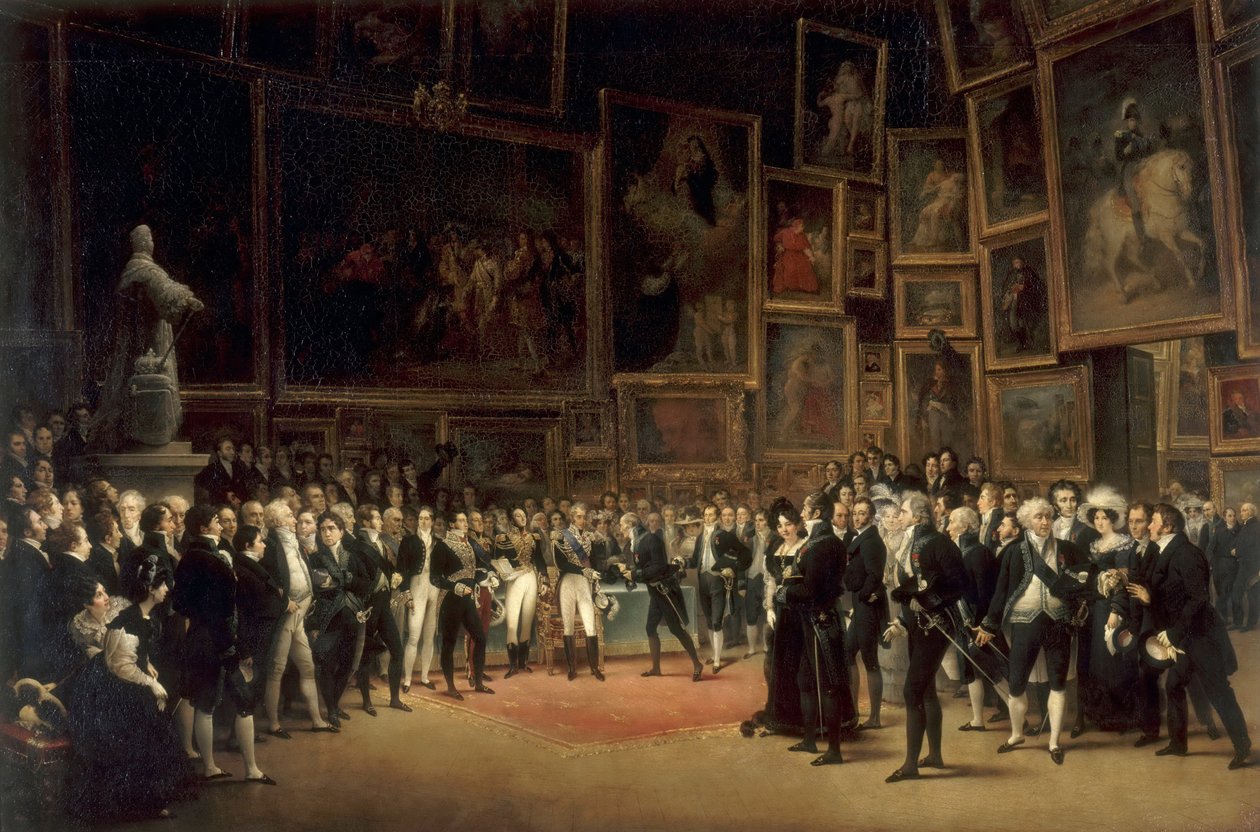 Charles X, Louvre