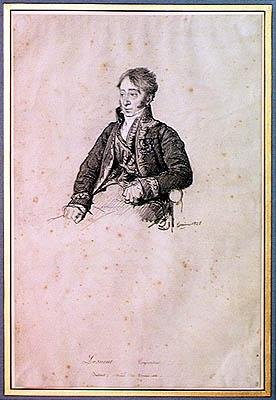 Jean-Francois Lesueur (1760-1837) 1828 (kağıt üzerinde kömür) by François Joseph Heim