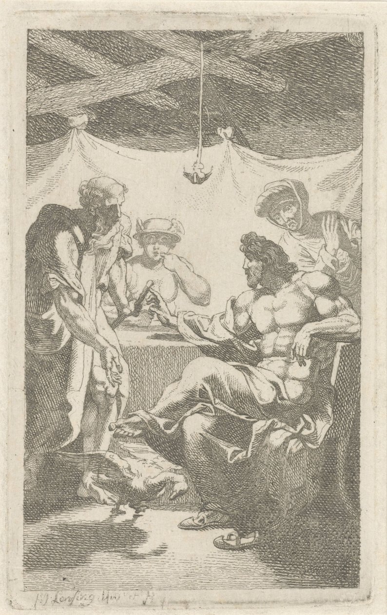 Jüpiter ve Merkür Philemon ve Baucis