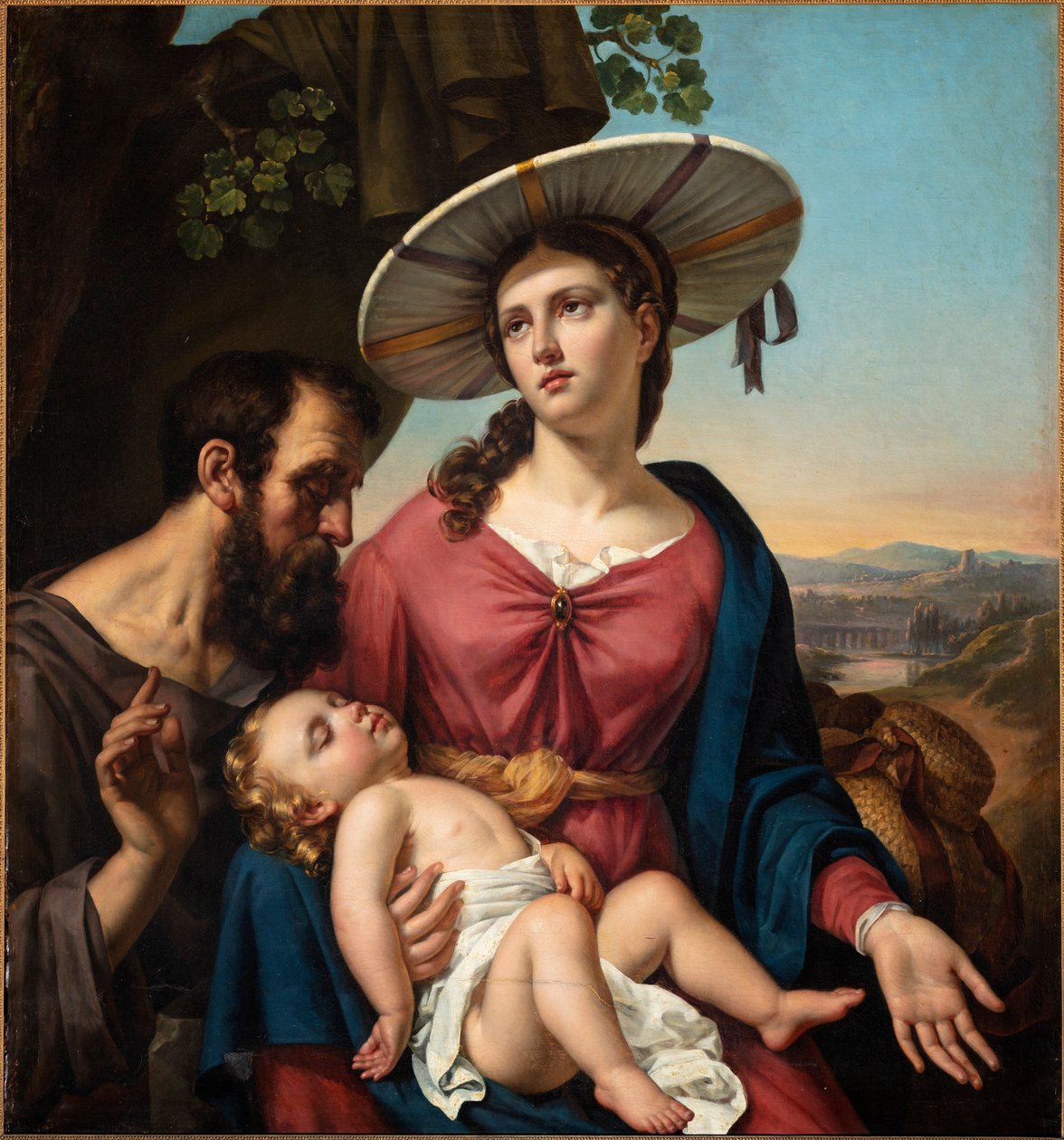 Mısır Uçuşunda Dinlenme by François Joseph Navez