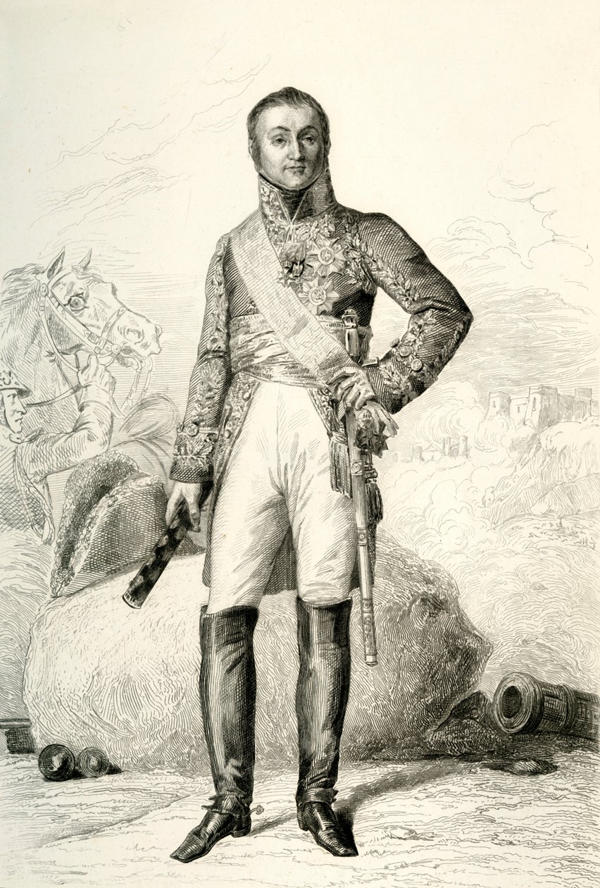 Nicolas Charles Oudinot, 1804, 1839. by François Pigeot