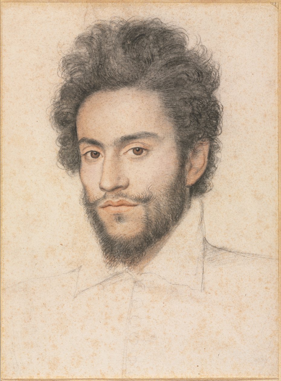 Sakallı Genç Adam, 17. yüzyıl. by François Quesnel