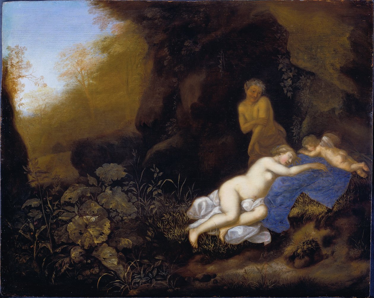 Jüpiter ve Antiope by François Verwilt