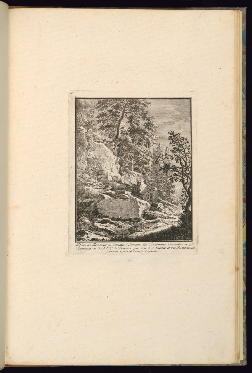Kayalarla Bir Peyzaj Tasarımı by François de Cuvilliés the younger
