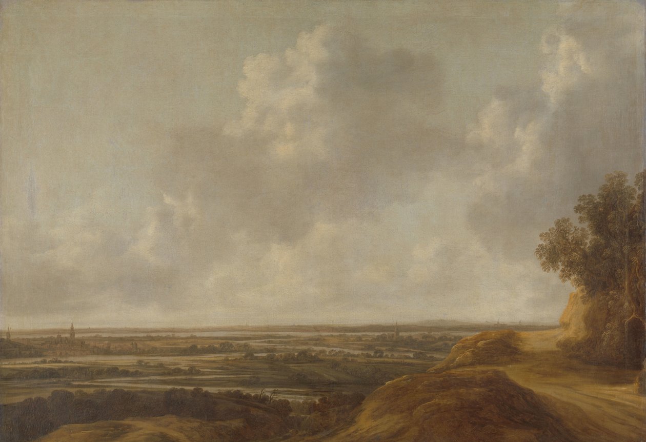 Panoramik Manzara Kleve Çevresindeki Kırsalda Panorama by François van Knibbergen