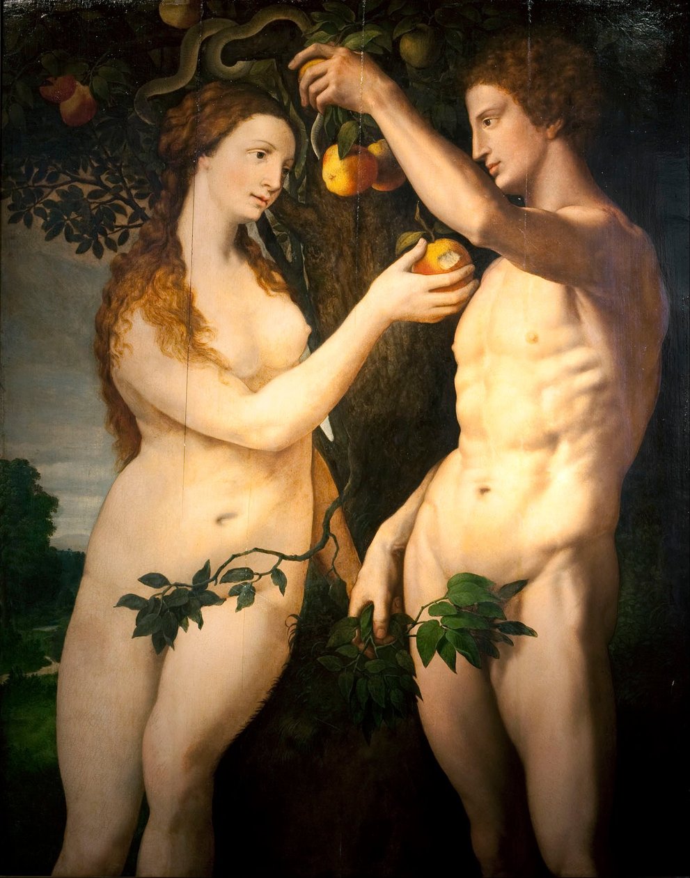 İnsanın Düşüşü by Frans Floris