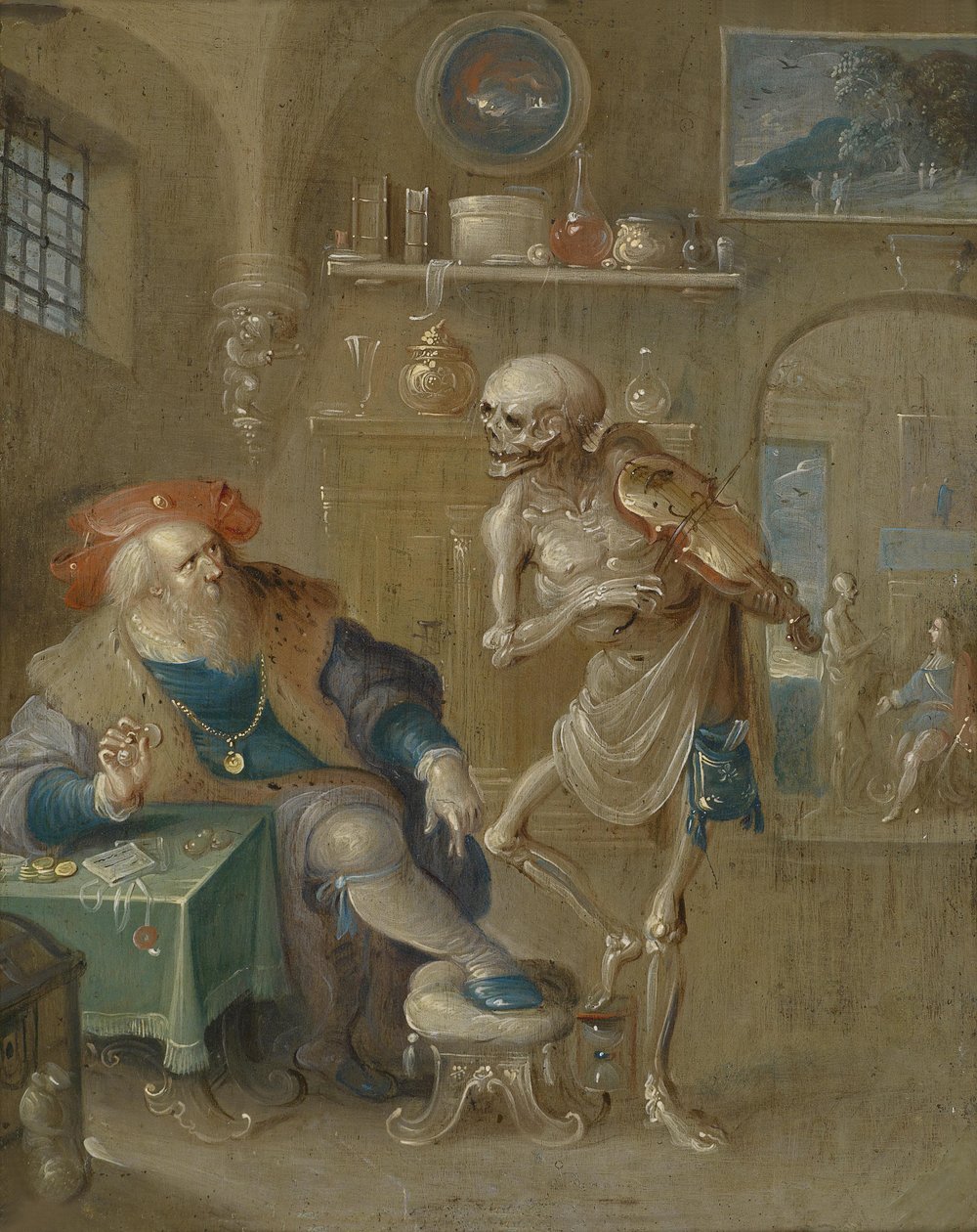 şiddetli ölüm by Frans II Francken the Younger