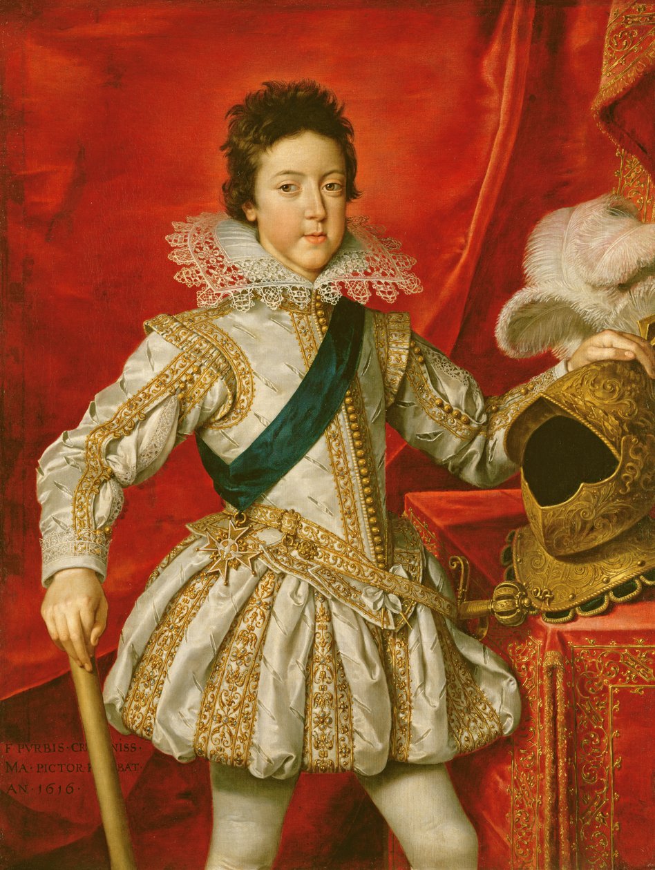 Louis XIII (1601-43) by Frans II Pourbus