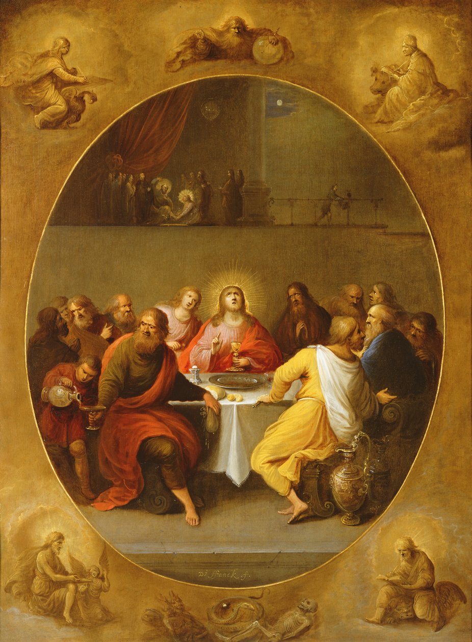 Son Akşam Yemeği by Frans II and III Francken