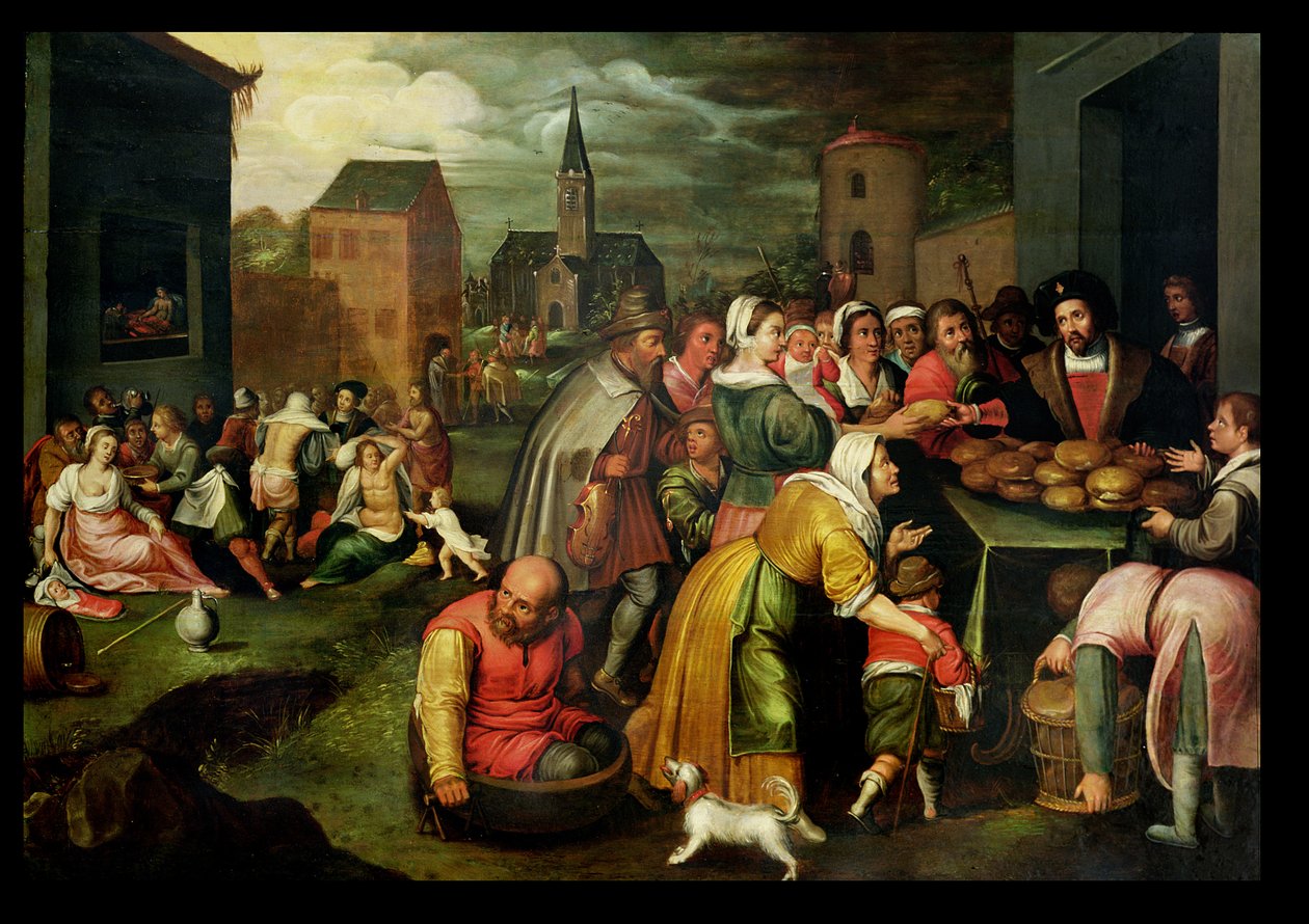 ಕರುಣೆಯ ಏಳು ಕಾಯಿದೆಗಳು ಟರ್ಕಿ by Frans II Francken the Younger