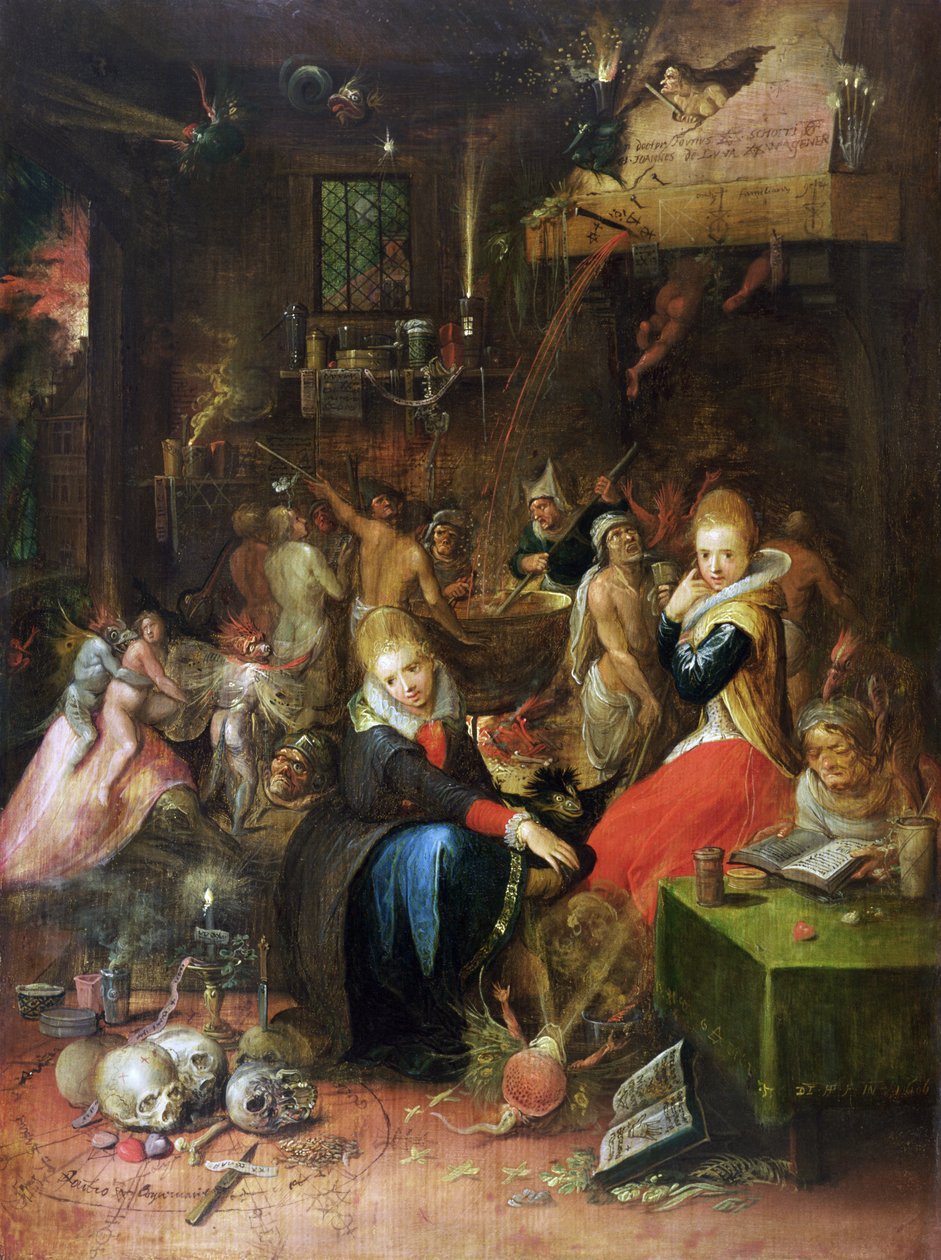 Cadıların Şabat Günü, 1606 by Frans II Francken the Younger