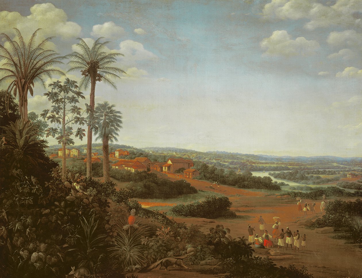 The Village of Serinhaem, Brazil  by Frans Post