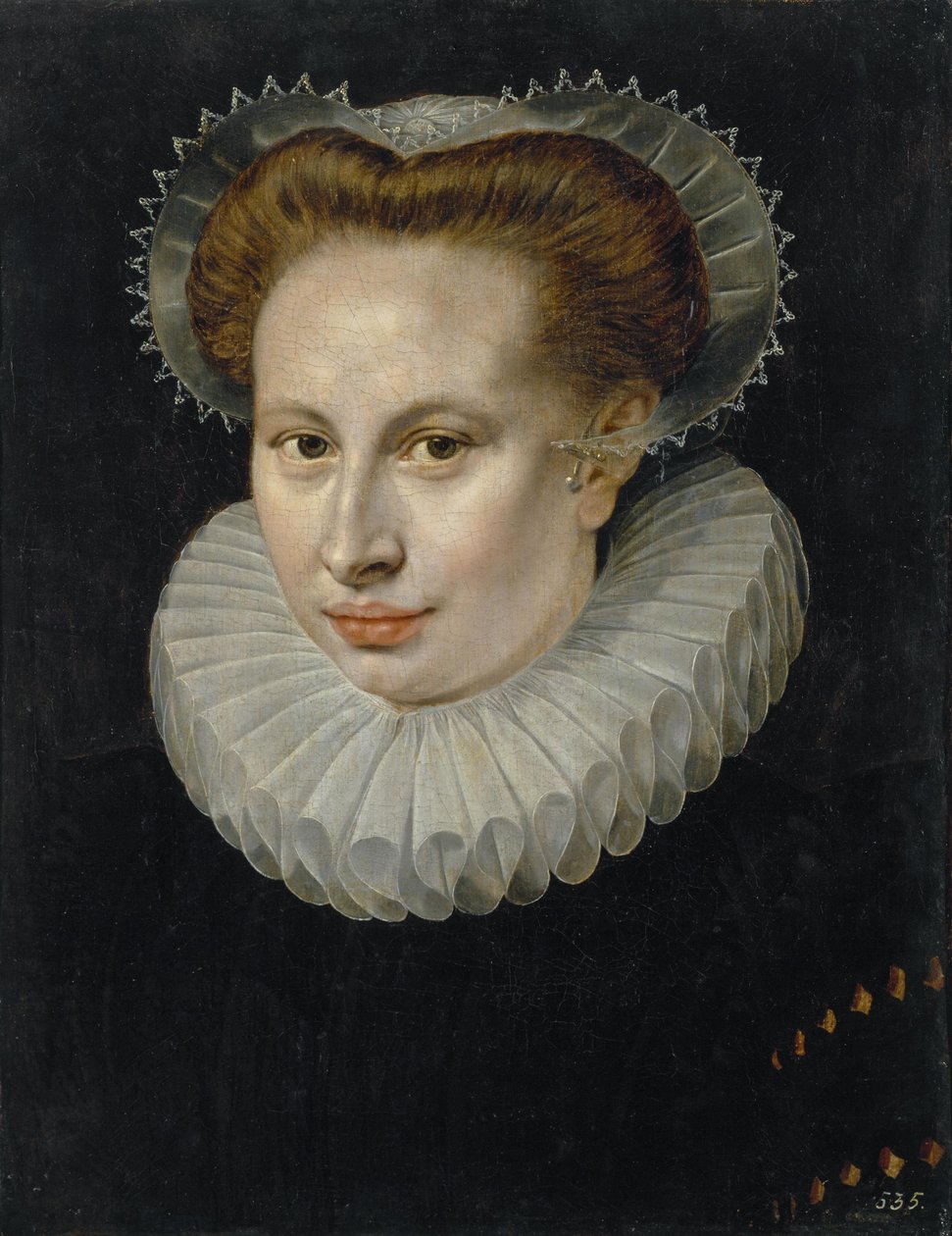 Bir Bayan Portresi by Frans Pourbus the Younger