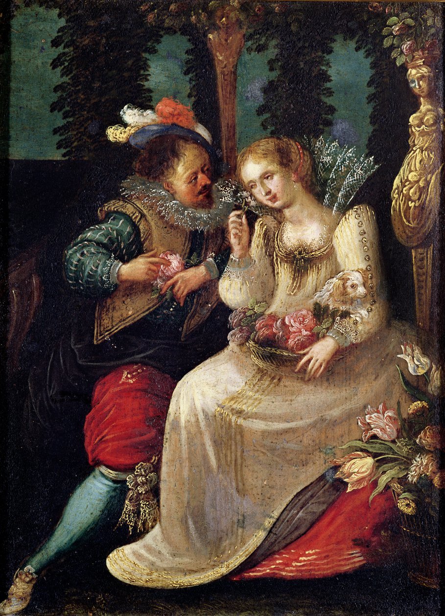 Beş Duyu: Koku by Frans Pourbus the Younger