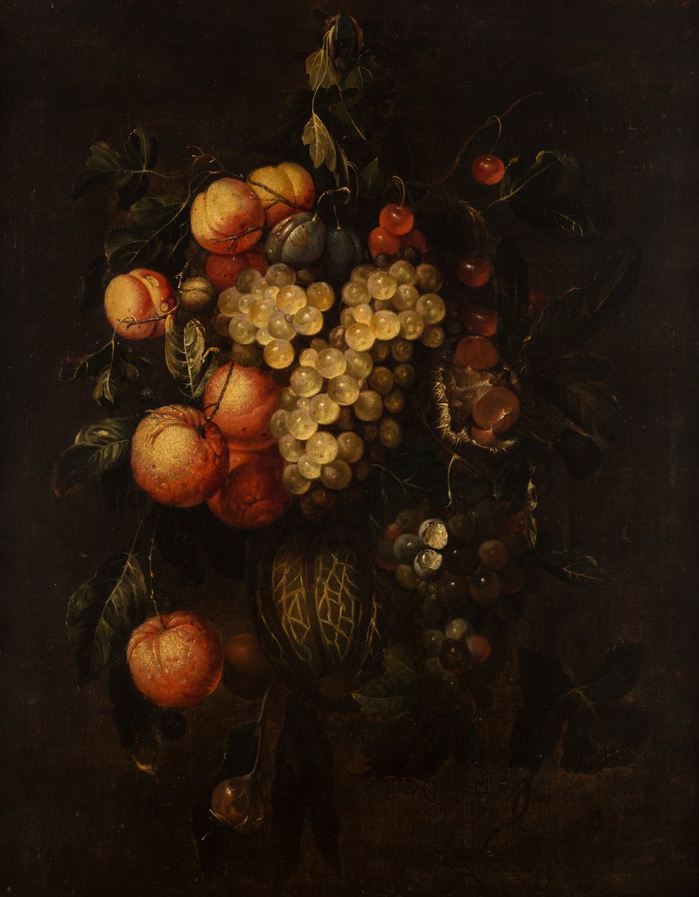 Görkemli Bir Meyve Koleksiyonu by Frans van Everbroeck