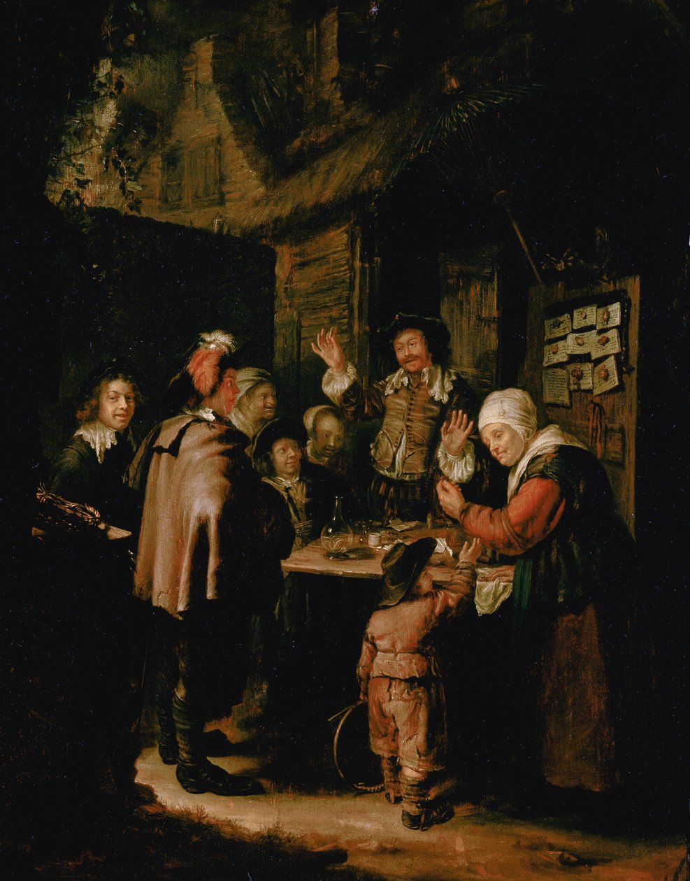 Hollandalı Şarlatan by Frans van Mieris
