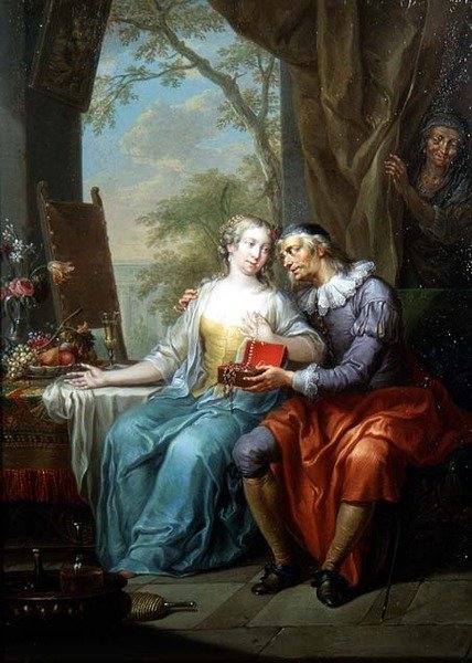 Eşitsiz Aşk Alegorileri (Bir Çift) by Frans Christoph Janneck