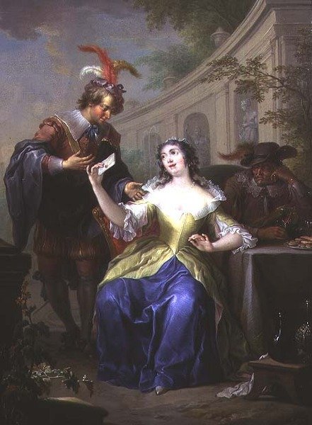 Eşitsiz Aşk Alegorileri (bir çift) by Frans Christoph Janneck