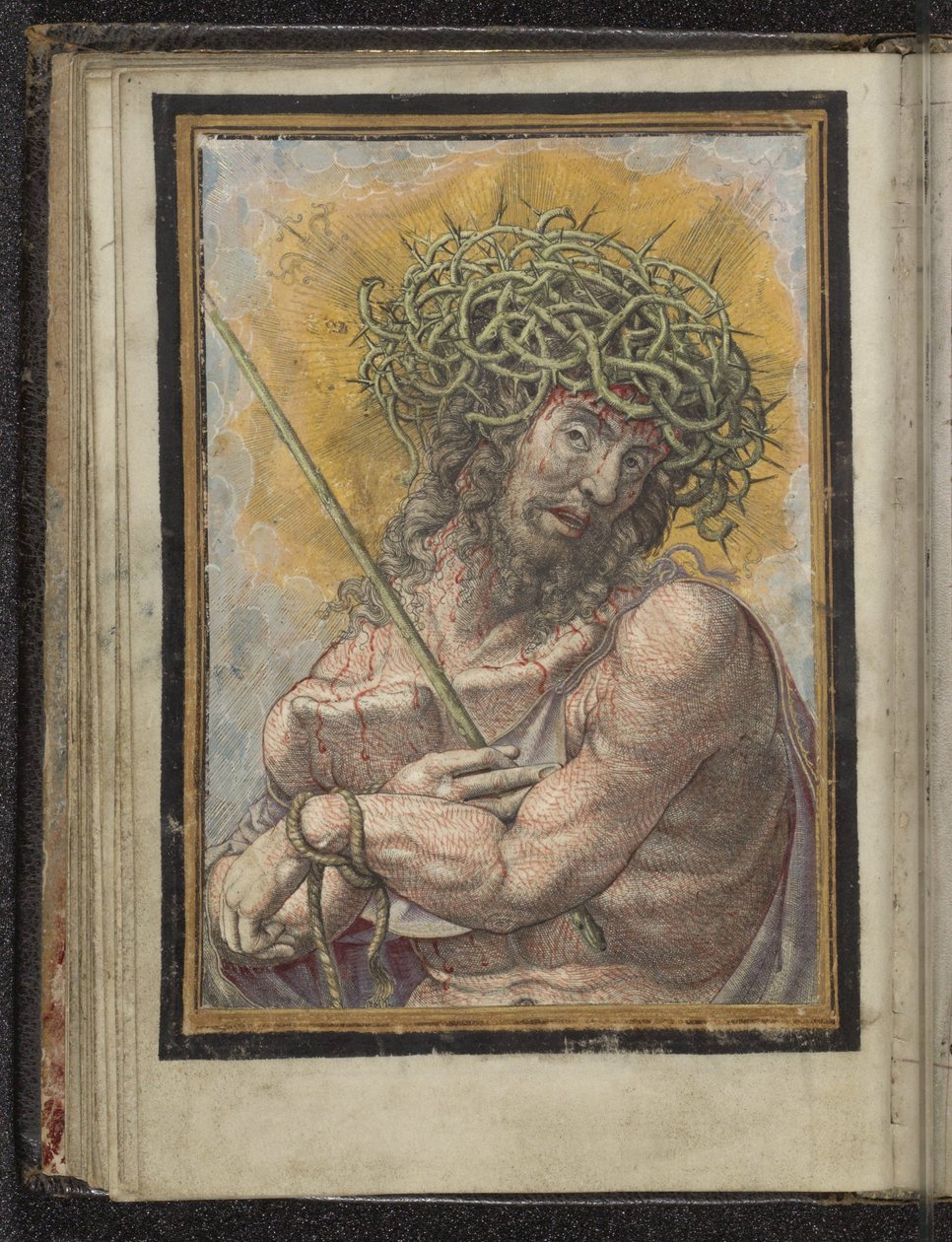 Hüzünlerin Adamı Olarak İsa by Frans Crabbe van Espleghem