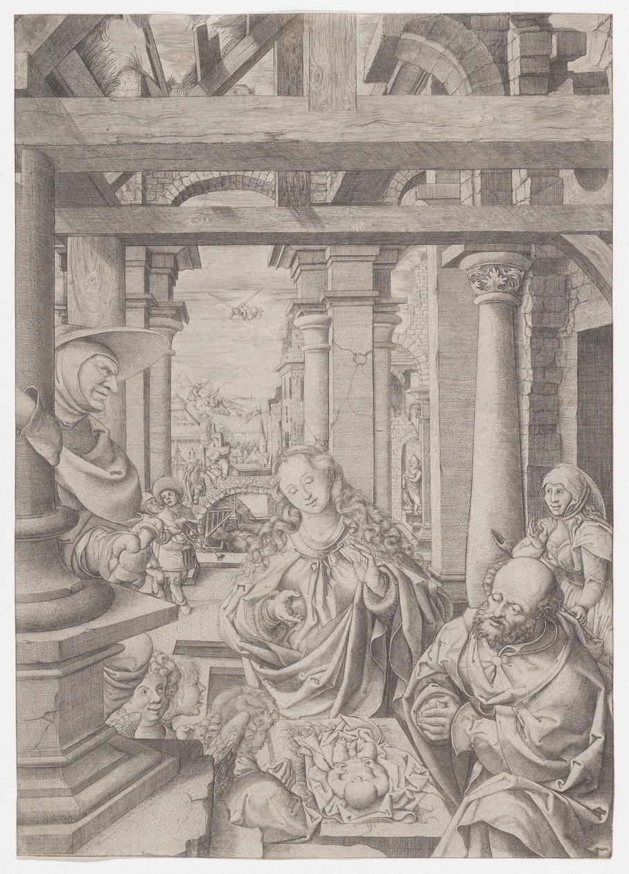 Çobanların Tapınması, M.Ö. 1522-25. by Frans Crabbe van Espleghem