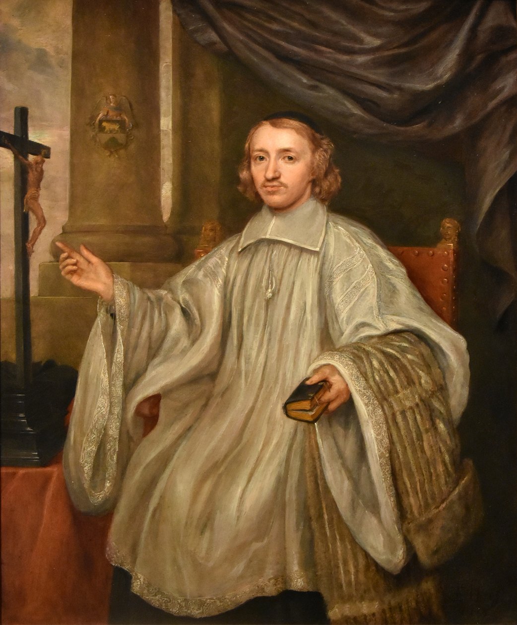 Frans Denys (c.1610-1670) Bir din adamının portresi TPF 3-09-2019 12-18-39 by Frans Denys