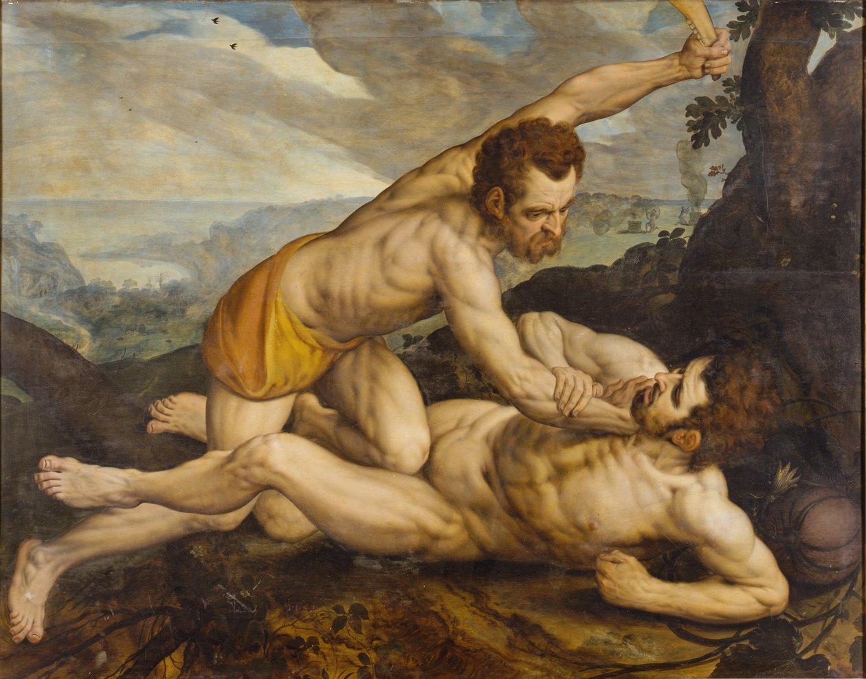 Kabil ve Habil by Frans Floris
