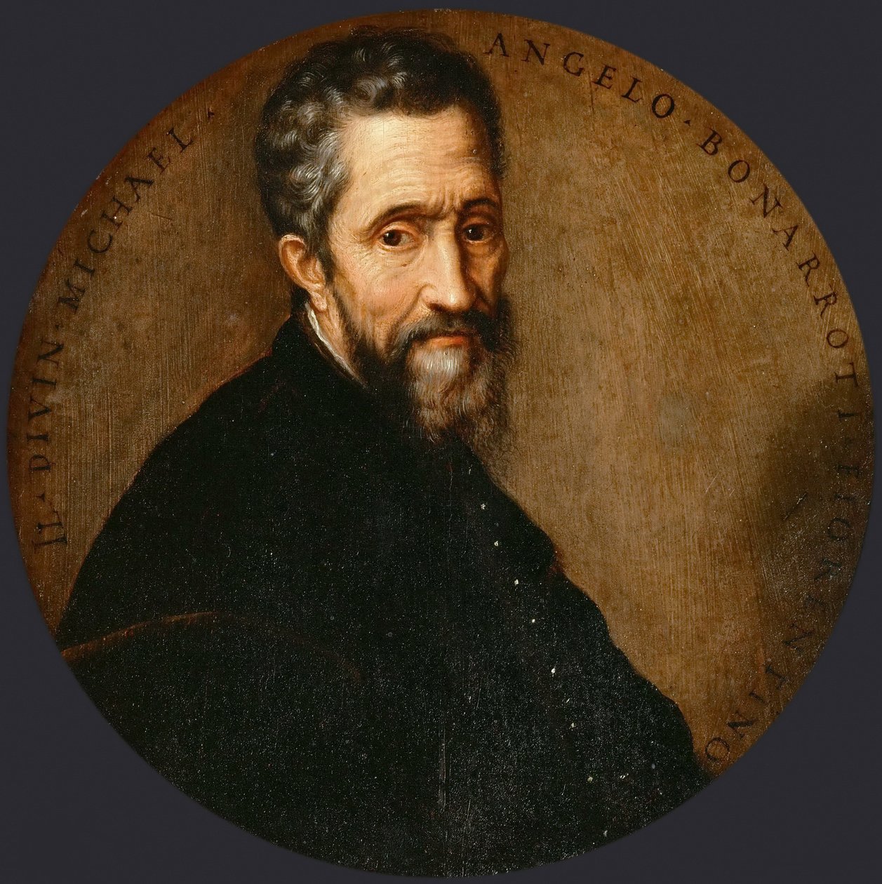 Michelangelo Buonarroti ve Michel-Ange by Frans Floris