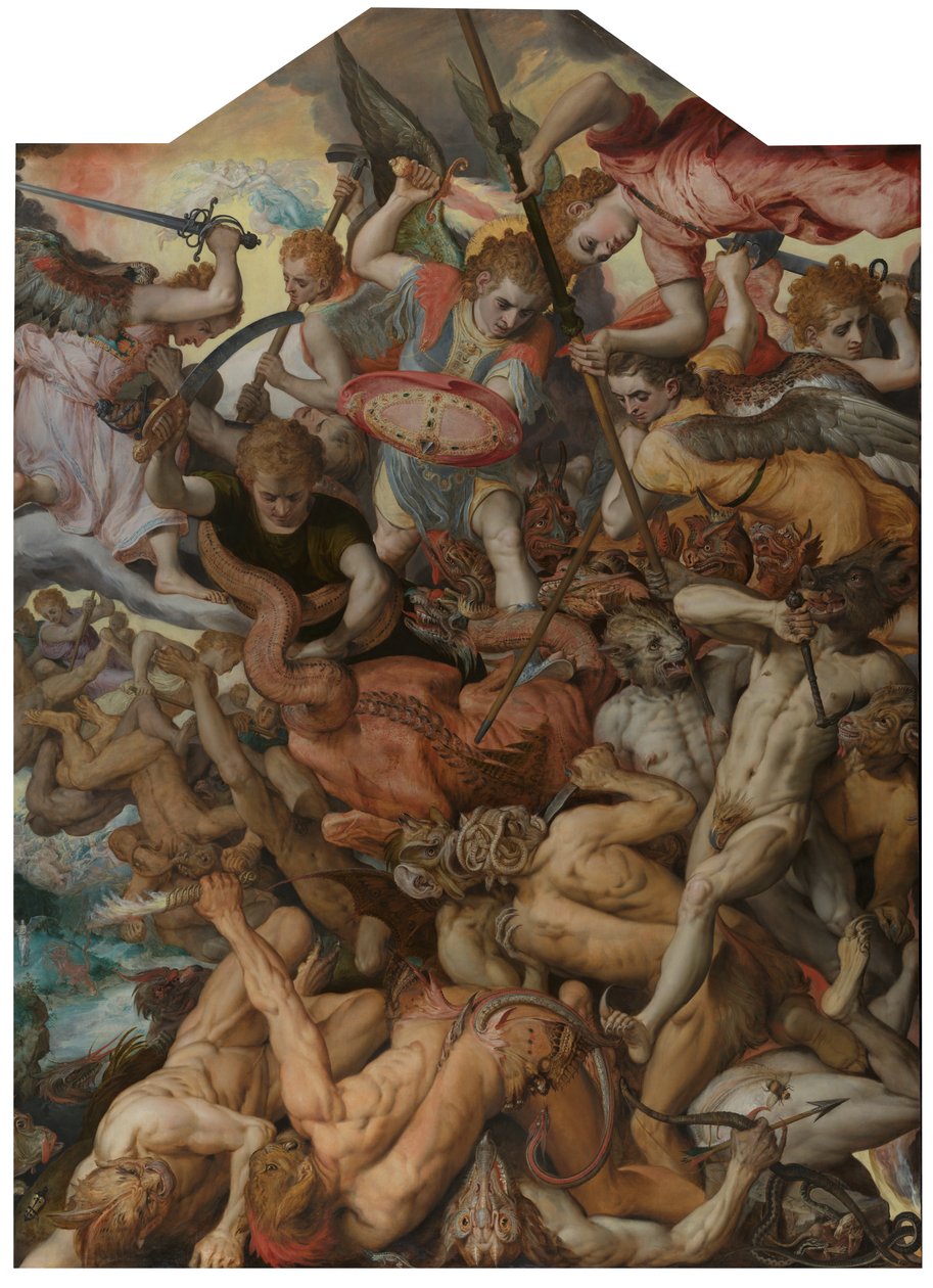 Asi Meleklerin Düşüşü by Frans Floris