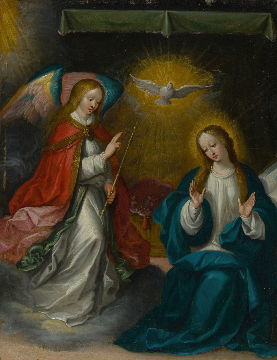Duyuru, c. 1620. by Frans Francken II